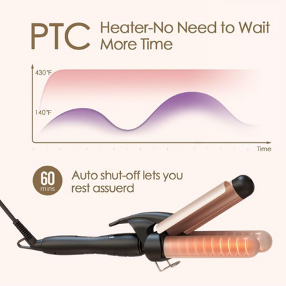 3 Barrel Ceramic Curling Iron