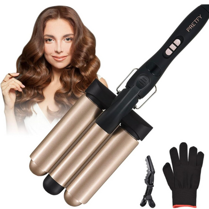 3 Barrel Ceramic Curling Iron